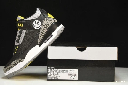 Crew Jordan Pit 3 Oregon H011-MNJDLS-5 Retro Ducks 1118